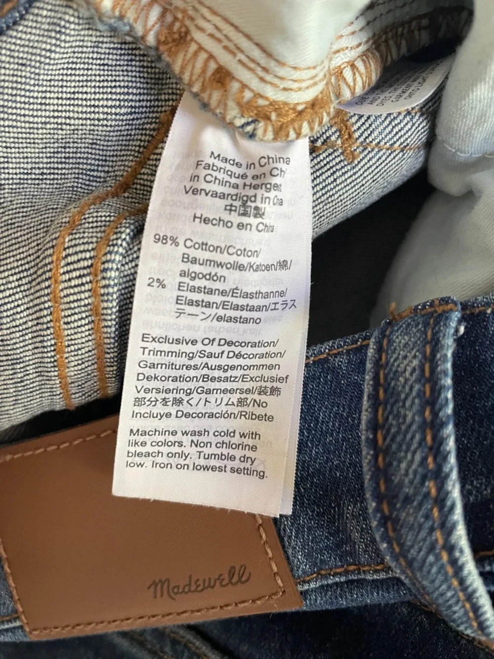 Madewell Petite Perfect Vintage Jean in Bellbrook Wash Size 25P